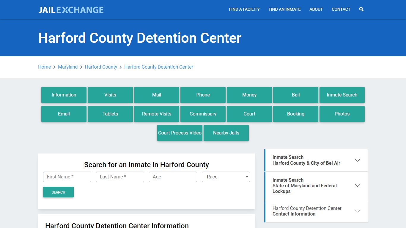 Harford County Detention Center - Jail Exchange